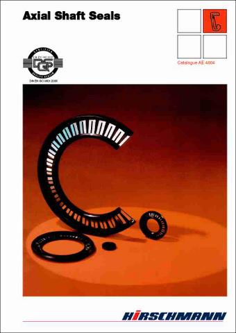 AE4804 Catalogue AE4804 Axial Shaft seals