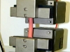 Step 1 - clamp piece to be tested